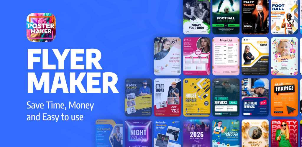 Poster Maker application interface